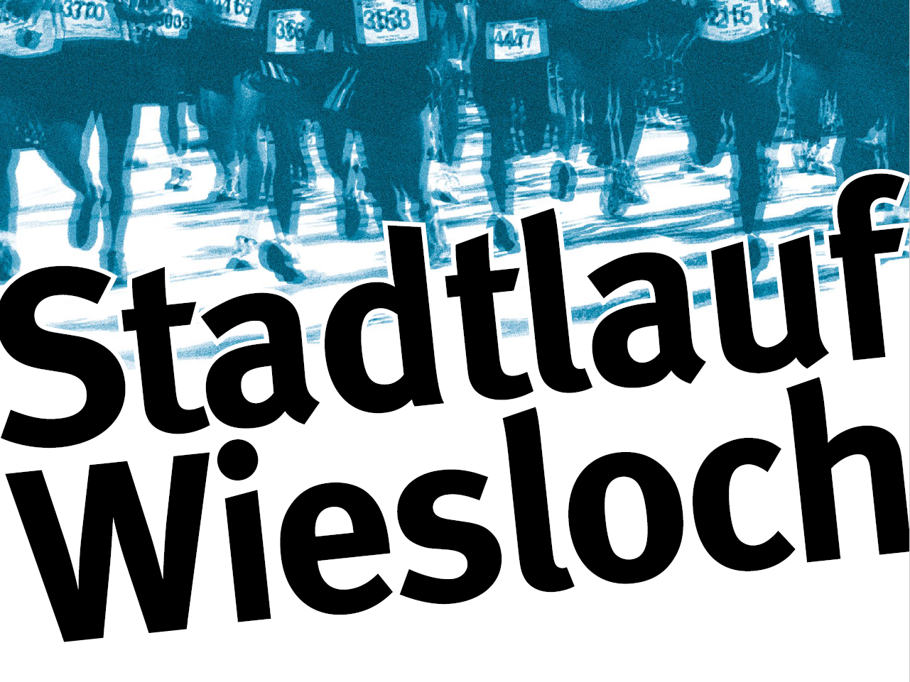 Logo der TSG zum Stadtlauf Wiesloch.