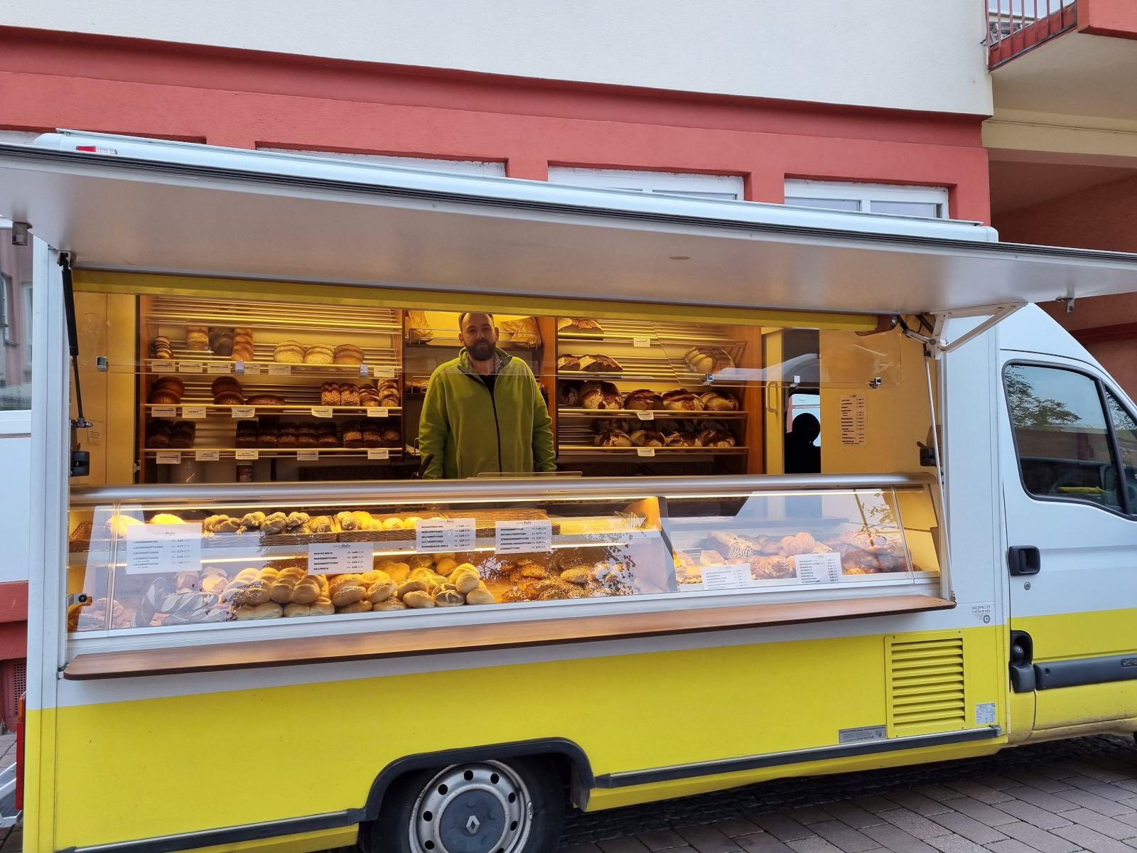 Verkaufsstand Mühlenbäckerei Kolb.