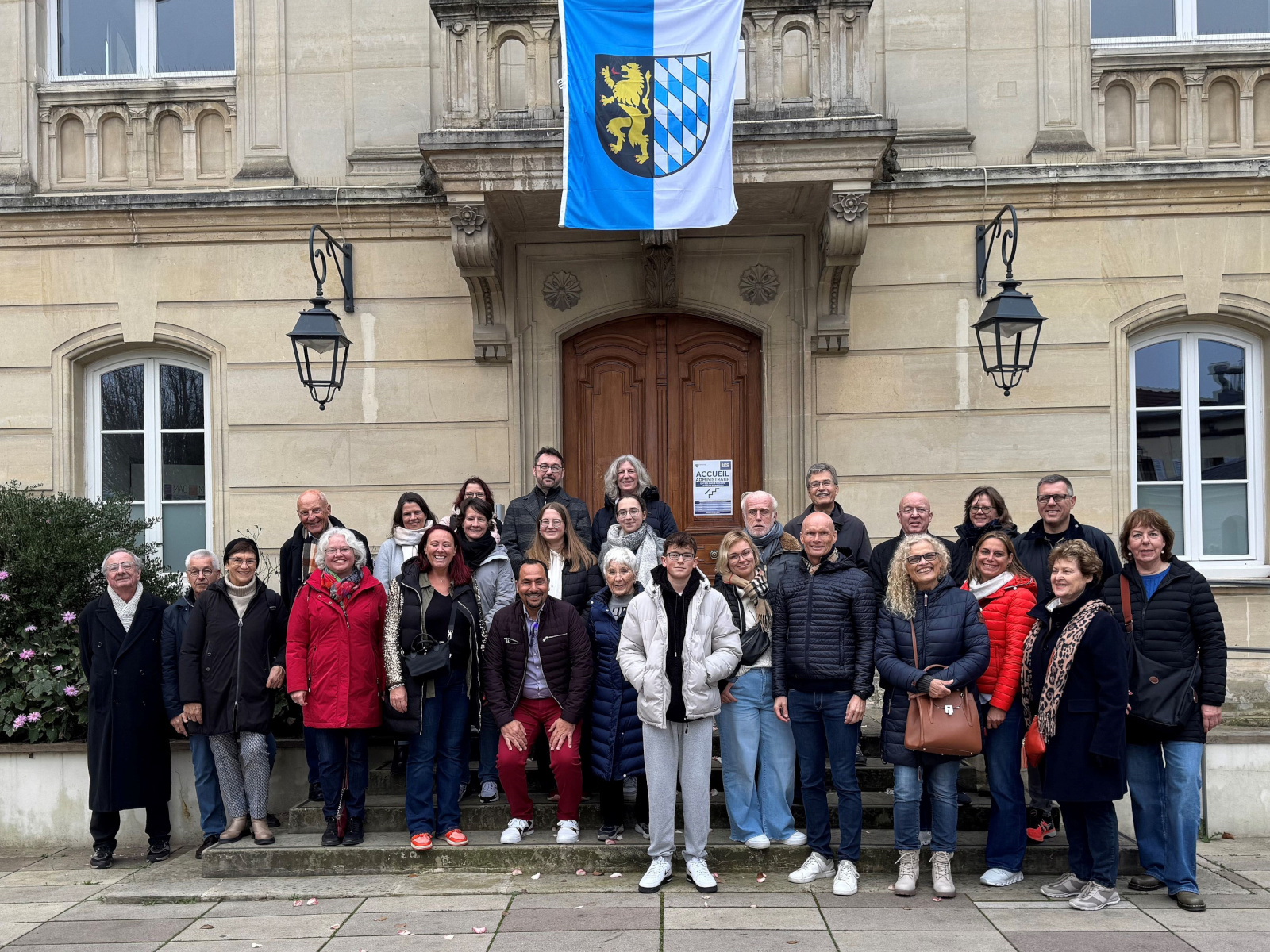 Foto der Wieslocher Reisegruppe.