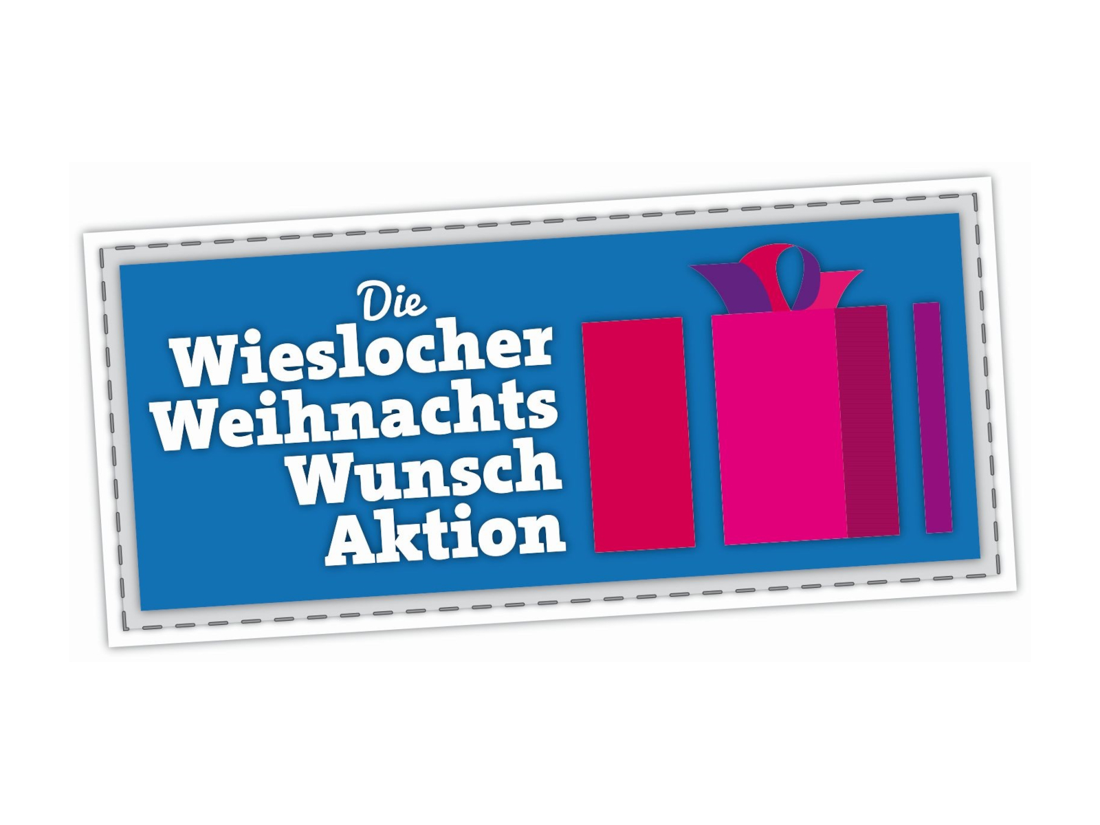 Logo der Wieslocher Weihnachtswunsch-Aktion.